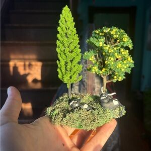 Charming  Miniature cows in the meadows